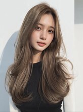 ヘッズ 市川(HEADS ex)&nbsp;ブリーチ/ハイライト/ダブルカラー/レイヤーカット/顔まわり