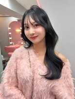 ボタン シブヤ(VOTAN SHIBUYA)&nbsp;韓国ヘア/くびれヘア/前髪あり/顔まわりカット/地毛風カラー