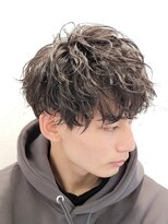 フィフス 大分(fifth) 大分緩めツイストスパイラルパーマメンズカットラウンドマッシュ