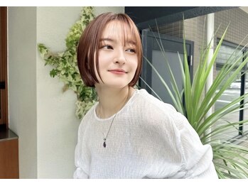 ビーバイシーアッシュエフ(B-by-C A'SHU.F)の写真/長崎トップレベルのダメージレス◇いつまでも綺麗でいたい方に、根元もしっかりカバーし、お洒落に♪