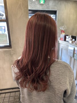 フラッグ FLAG藤井寺店 ハイライトピンクベージュ