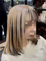 キャラ 池袋本店(CHARA)&nbsp;レイヤーカットにアンブレラカラーが相性抜群