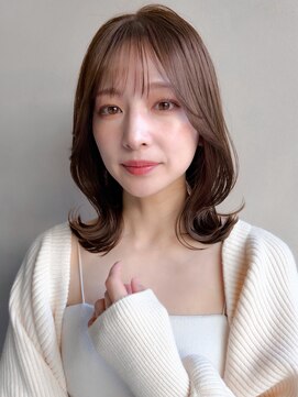 リヤン 表参道(lyann) 艶感アンブレラカラーサイドバング20代30代40代◎愛され前髪