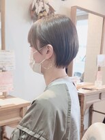 アンリー(Anree)&nbsp;◆20代30代40代大人丸みショートボブ×前髪あり