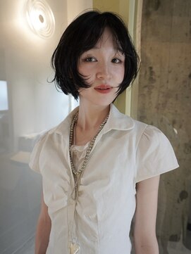 ノエマ イチノミヤ(NOEMA ICHINOMIYA) ミニボブ×顔まわりレイヤー