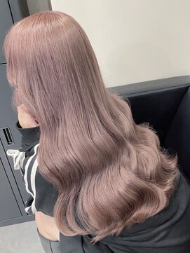 ベレーザ 川越(Beleza) ba15240_ピンクベージュハイトーンカラー透明感ワンホンヘア艶髪