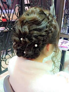 マイ ヘア デザイン 岡崎(MY hair design) MY hair design 褒められアレンジ☆ 中内田沙織