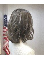 ルーフ 町田店(LUFE)&nbsp;【LUFE町田】グレージュハイライトカラー 担当三宅