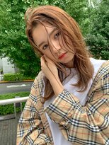 ヘアサロンエムフィス 池袋東口(HAIR SALON M Fe's) 耳かけ毛先パーマ☆フォギーベージュ