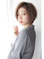 クラン 六甲道(Chlan) ふんわりひし形シルエット×ショコラブラウン【灘区/六甲道】