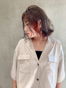 アンカーバイナチュラル(anchor by natural) ☆インナーカラーオレンジ☆