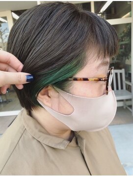 グラスペディア(graspedia) グリーンイヤリングカラー