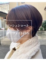 リンク ヘアスペース(Link hair space)&nbsp;【Link】[お客様スタイル169]＃マッシュショート＃ベージュ