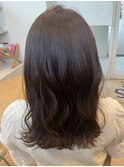 ミディアムウェーブ×ナチュラルベージュ
