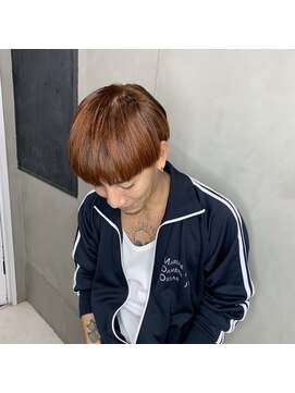 モノ アンド イニ(Mono & inni) 【Autumn color】メンズオレンジブラウンカラー