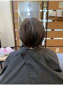 大人可愛いマッシュショート