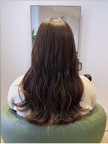 ヘアースパリゾート リアン 燕三条店(Lien)&nbsp;重めロング　ラベンダー