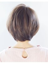 ソイルバイロミー(soil by ROMMY)&nbsp;ココアブラウン  前下がり 大人かわいいボブ/横浜髪質改善