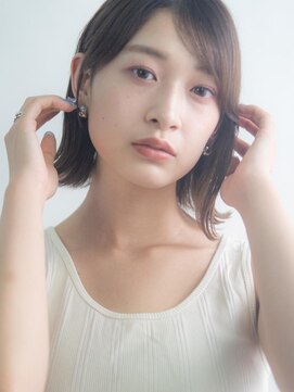 ネオリーブルノン 日吉(Neolive Runon) 地毛風ストレート切りっぱなしボブ