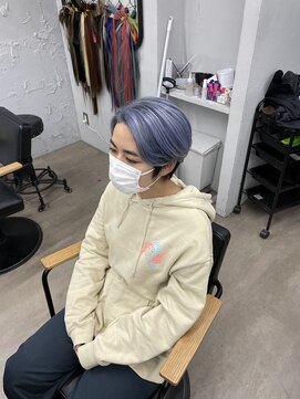 ヘアスタジオワン 藤沢店(HAIR STUDIO ONE) ブルーシルバー
