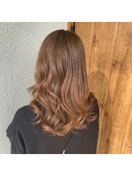 プリュム(Plume) 20代30代40代大人かわいいゆるふわ愛されパーマロングブラウン