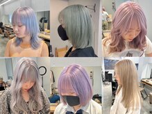 もっとオシャレに透明感たっぷりハイブリーチ【インナーカラー/イルミナカラー/ブリーチカラー/髪質改善】