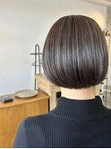 ＊コロンとボブ×ミルクティーグレージュ＊
