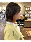 インナーカラー×サニーオレンジ♪/南行徳