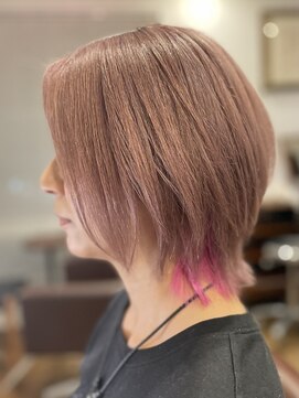 ヘアーサロンテン モトアザブ(hair salon Ten motoazabu) カット/レイヤーカット/ダブルカラー/インナーカラー/ブリーチ