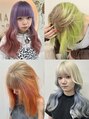 ルーチェヘアー デザインカラー得意です♪特にルーツカラー指名沢山頂いてます！