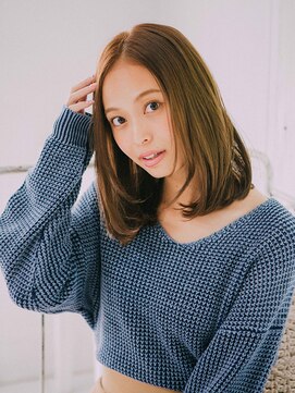 エクファ ヘアエステアンドスパ(ex-fa hair esthe&spa) 黒髪/グレーベージュ/レイヤーロング/酸性ストレート/髪質改善