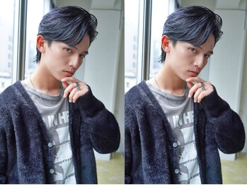 アンジェリカ 岡山店(ANGELICA)の写真/男性の髪の悩みやスタイリングの仕方まで丁寧に教えてくれる！【岡山/レイヤーカット/韓国風/髪質改善】