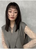 シンプルレイヤーストレート