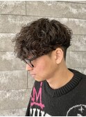 メンズマッシュスペインカールメンズパーマ