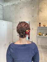 アイデンアンドティティ(IDEN AND TITY)&nbsp;着物にもぴったり！大人シニヨンアレンジ/お団子ヘア