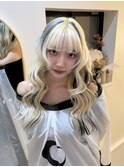 blond×black