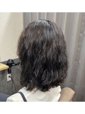 ミディアムフレンチボブ