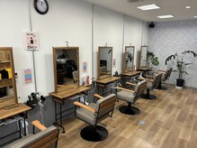 わとわ 春日原店の雰囲気（活気が溢れる。楽しい店内です。［カラー/白髪染め/パーマ］）