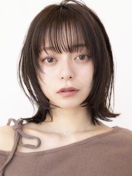 ドットハリス(.Hallis) レイヤーボブ/レイヤーカット/くびれレイヤー/韓国風ヘア