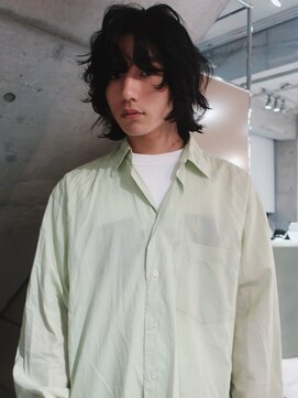 ダブ ムート(DaB MUUT) 中性的メンズヘアフェミニンメンズボブパーマ