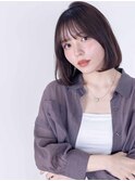 ホワイトグレージュ/デジタルパーマ/チェリーブラウン/吉祥寺