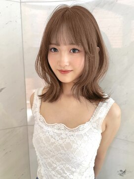 サイン 表参道(SIGN) お洒落なレイヤーカットハッシュカットレイヤーボブ渋谷