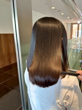 ムード(MOOD,) 暗めカラー/グランマッシュ[レイヤーカット/髪質改善/銀座]