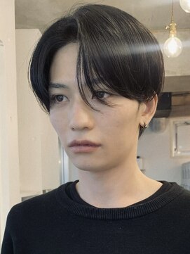 フィフス 栄(fifth) 名古屋栄ニュアンスパーマセンターパートフェザーパーマ毛流れ