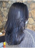 ROUIS 津田沼 レイヤーカット/黒髪スタイル/ダークグレージュ