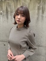 ロンドアベニール 北千住(Lond avenir)&nbsp;オリーブグレー/韓国風巻き/レイヤーカット/髪質改善/縮毛矯正