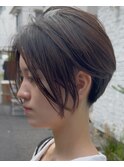 【SHARON】ナチュラルブラウン×レディースショート
