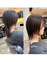 ソラ(SoRa) すっきりウルフボブ