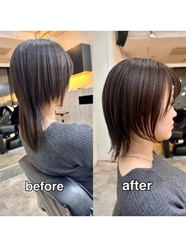 ソラ(SoRa) すっきりウルフボブ