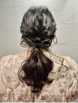 サンジュウナナドシー 大宮東口店(37.0℃)&nbsp;ゆるふわ波巻きローポニーアレンジ